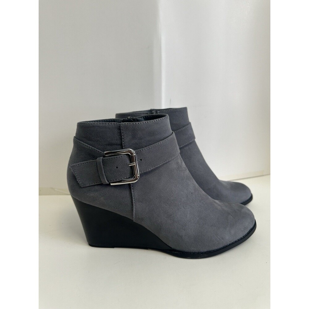 Cato Size 10 M Quiet Shade Wedge Booties